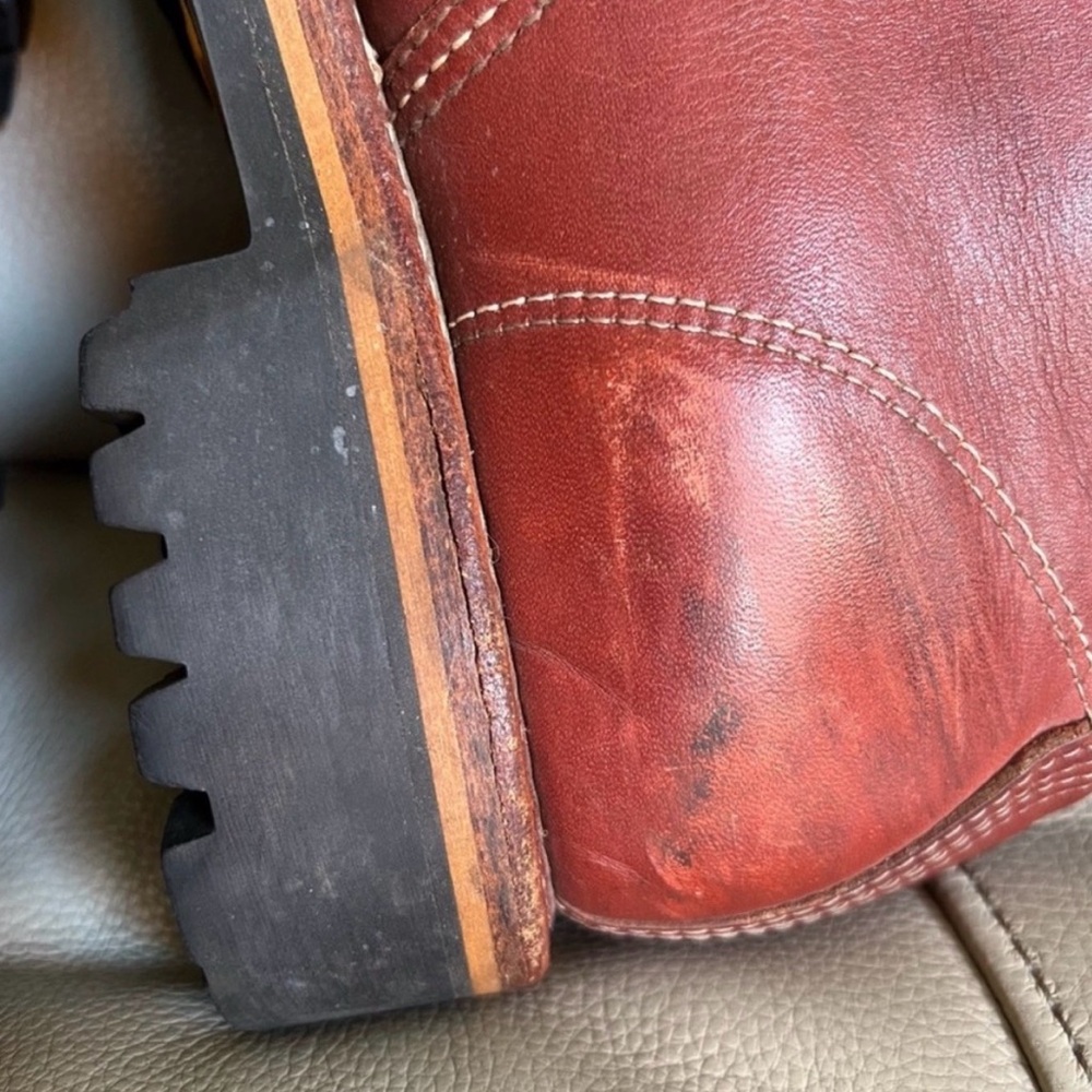 Vintage Chippewa 1975 Original Trekker Moc Toe Boots Men’s 7 D Vibram USA - Picture 5 of 15